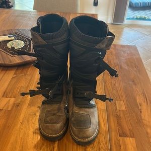 TCX men’s motorcycle boots, gently worn. Size 11